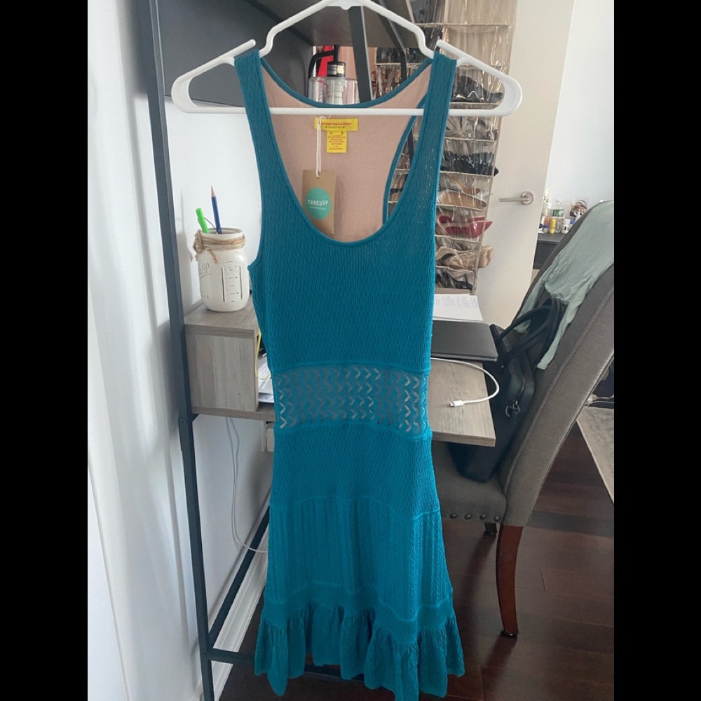 Crochet sleeveless dress
